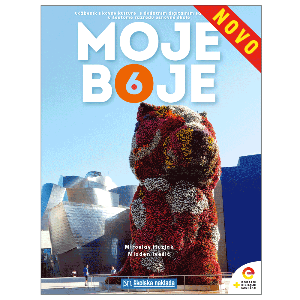 MOJE BOJE 6 - UDŽBENIK LIKOVNE KULTURE
