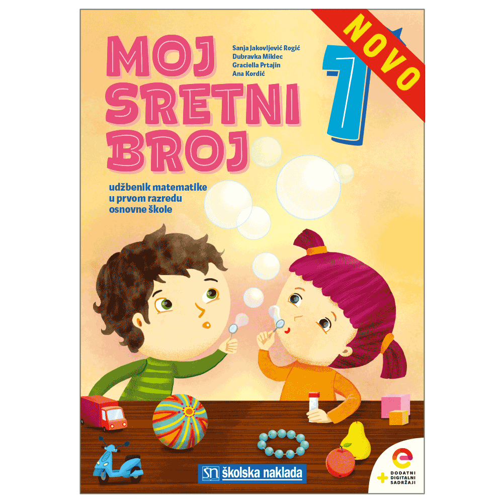 MOJ SRETNI BROJ 1 - UDŽBENIK MATEMATIKE