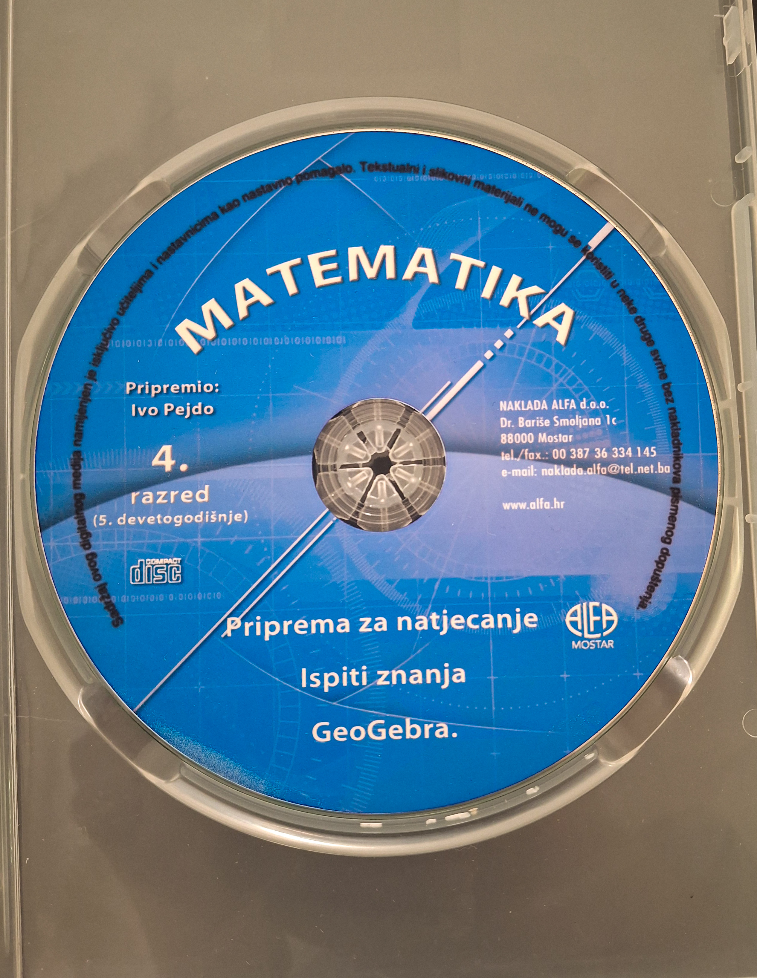 MATEMATIKA CD 4/8 I 5/9 RAZRED