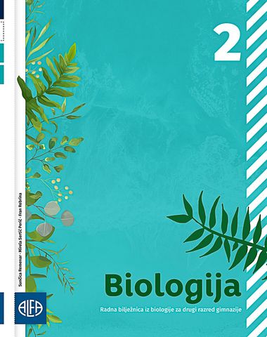 BIOLOGIJA 2 RADNA BILJEŽNICA ZA DRUGI RAZRED GIMNAZIJE - NOVO