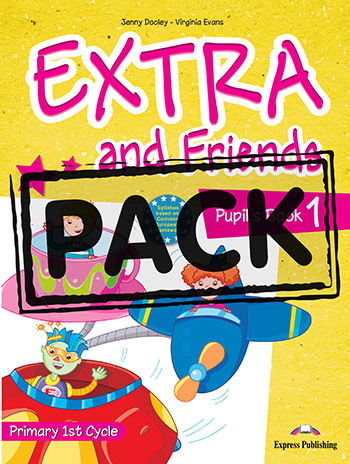 EXTRA & FRIENDS 1 PRIMARY COURSE PUPIL'S PACK WITH IEBOOK INTERN