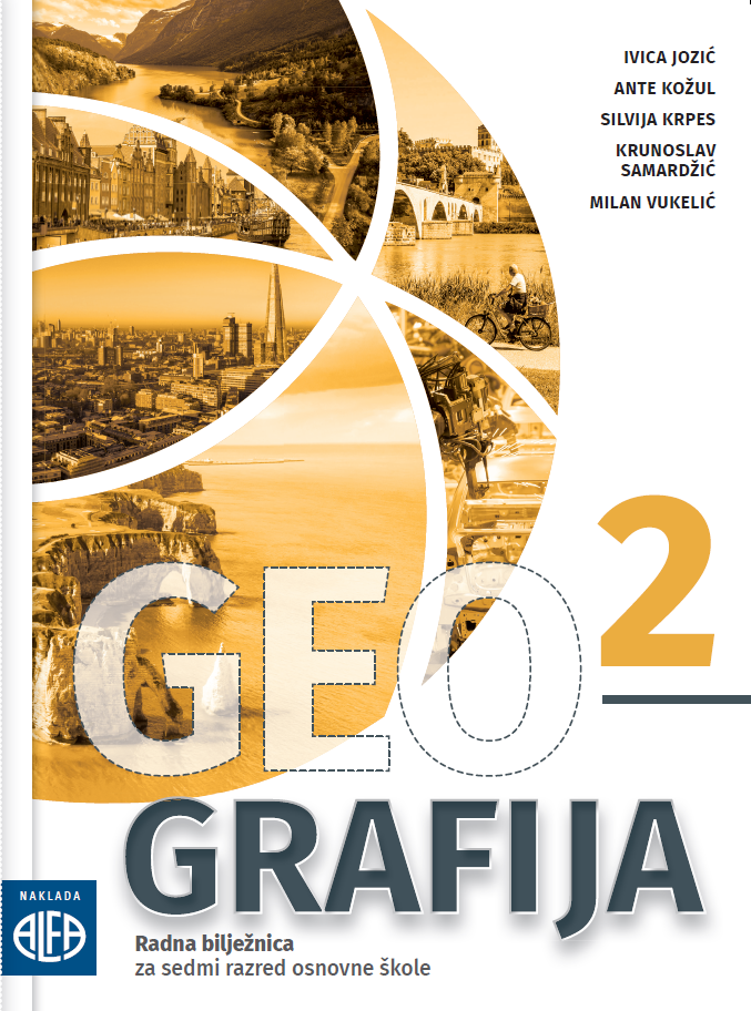 GEOGRAFIJA 2 RADNA BILJEŽNICA IZ GEOGRAFIJE ZA 7 RAZRED NOVO