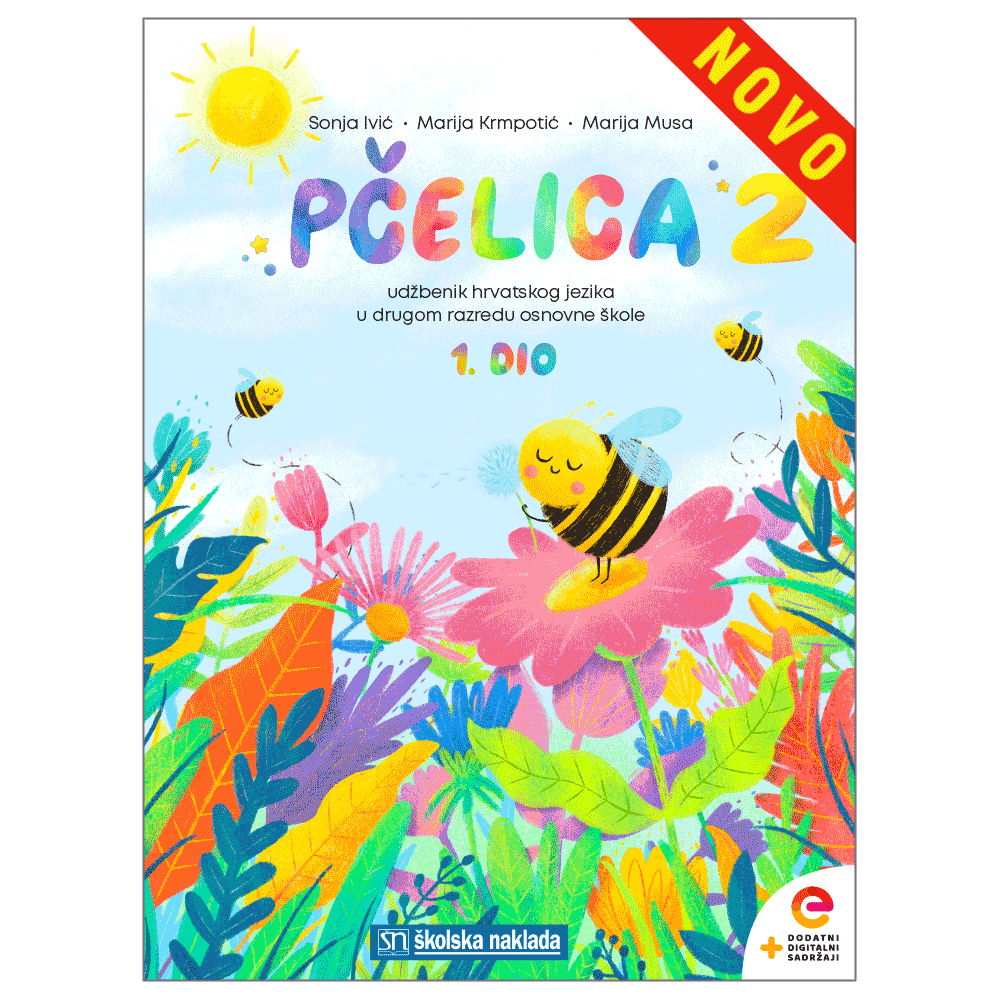 PČELICA 2 1.DIO - UDŽBENIK HRVATSKOGA JEZIKA