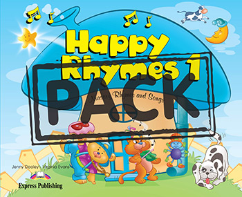 HAPPY RHYMES 1 PUPIL'S PACK 2 (CD&DVD PAL)