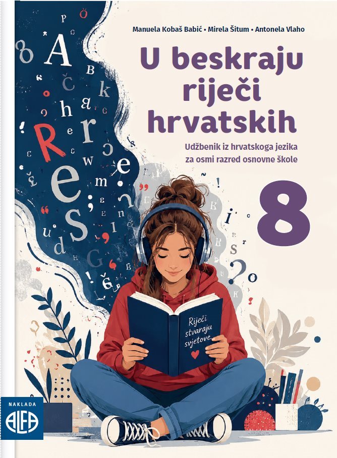 U BESKRAJU RIJEČI HRVATSKIH 8 JEZIČNI UDŽBENIK ZA 8. RAZRED NOVO