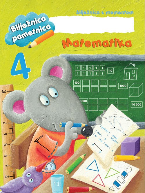 BILJEŽNICA PAMETNICA MATEMATIKA 4