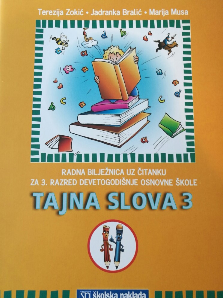 TAJNA SLOVA 3/9 RADNA BILJEŽNICA UZ ČITANKU