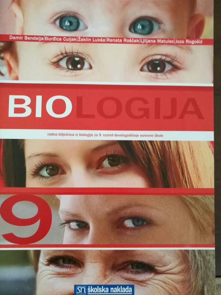 BIOLOGIJA 9/9 RADNA BILJEŽNICA