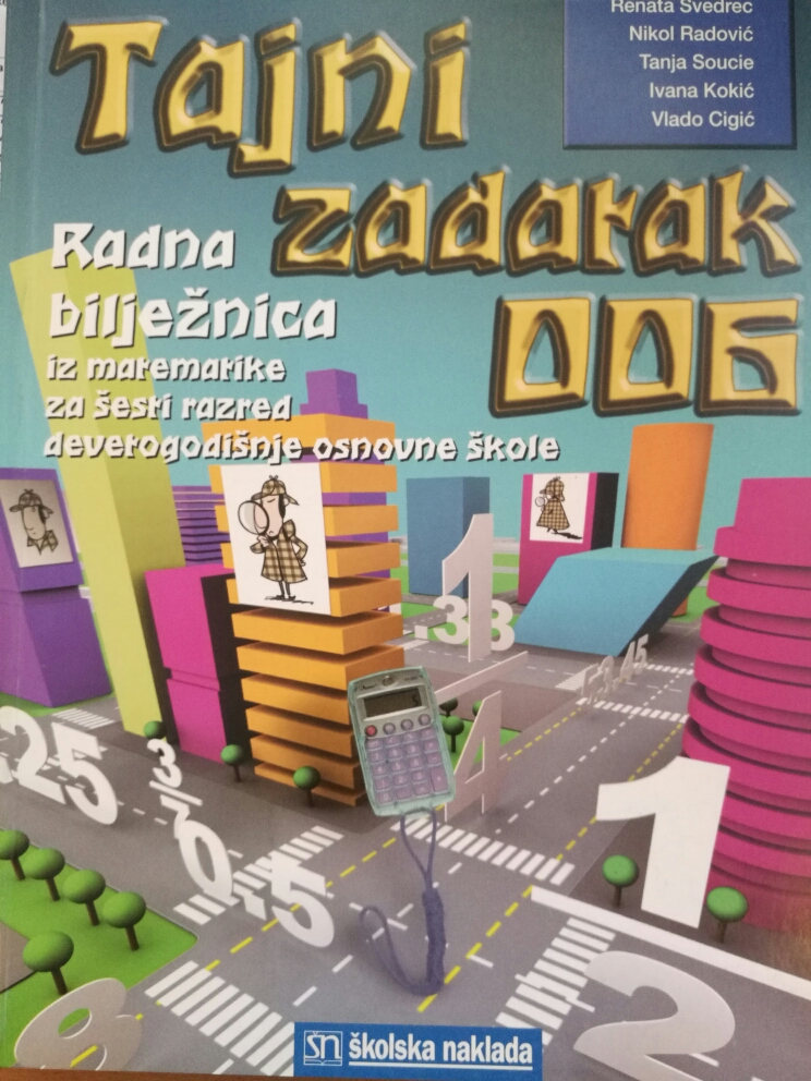 TAJNI ZADATAK 006 6/9 RADNA BILJEŽNICA