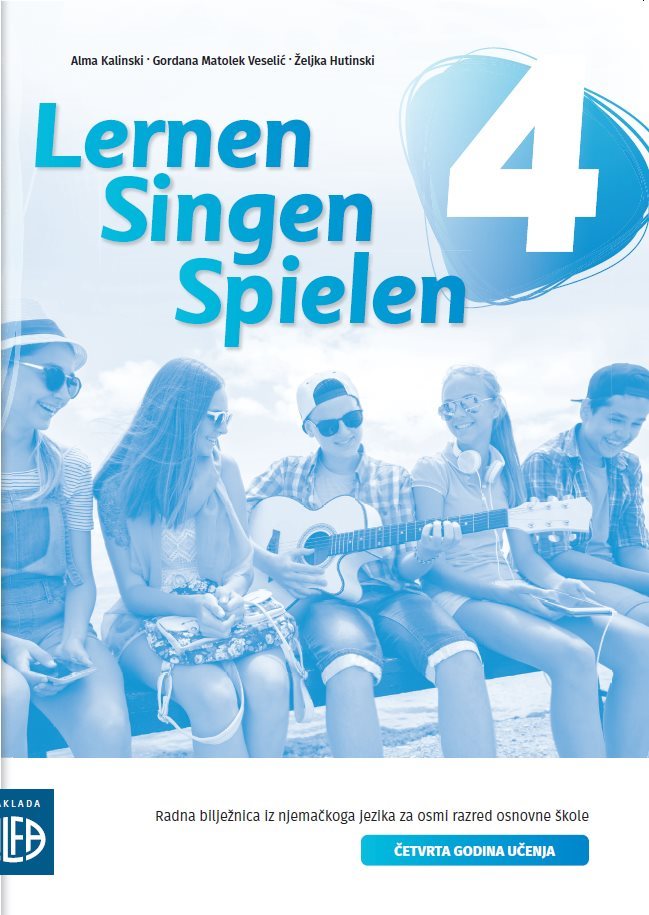 LERNEN UND SPIELEN 4 RADNA BILJEŽNICA IZ NJEMAČKOG ZA 8. NOVO