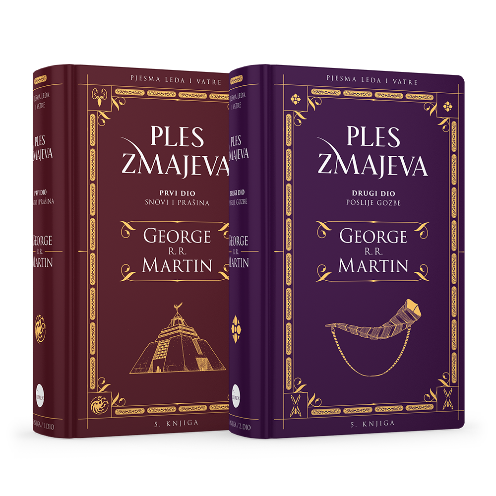 PLES ZMAJEVA PRVI I DRUGI DIO 5.KNJIGA - PJESMA LEDA I VATRE