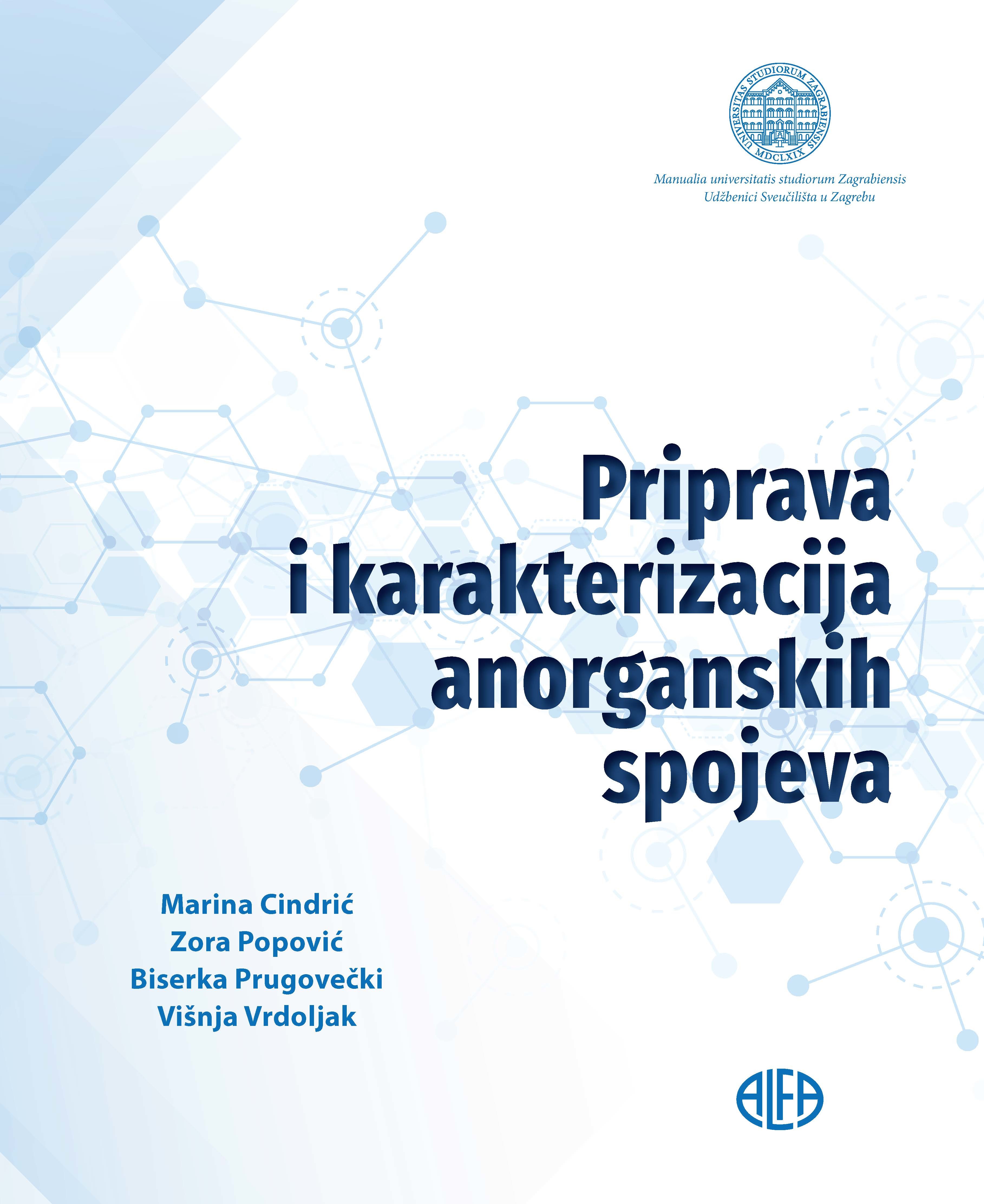 PRIPRAVA I KARAKTERIZACIJA ANORGANSKIH SPOJEVA