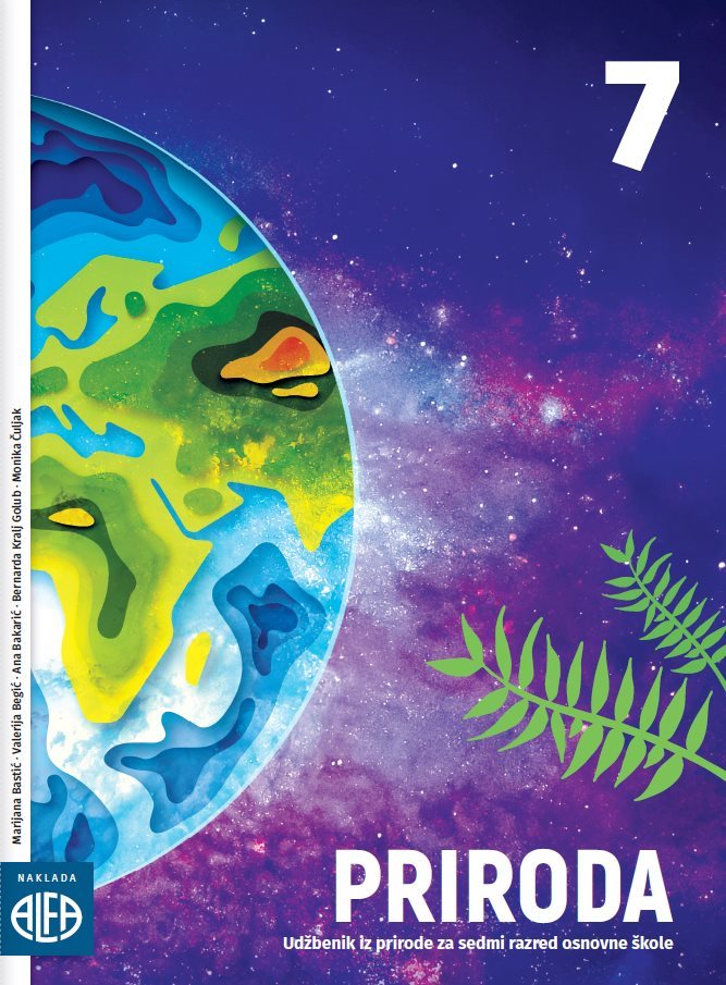 PRIRODA 7 UDŽBENIK IZ PRIRODE ZA 7.RAZRED NOVO