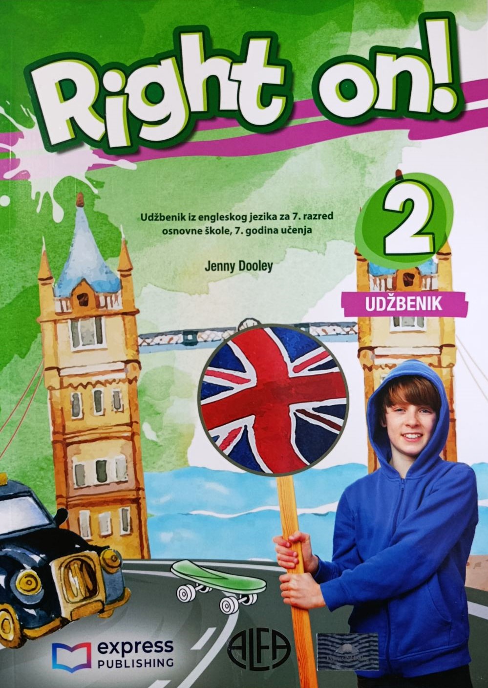 RIGHT ON! 2 UDŽBENIK IZ ENGLESKOG JEZIKA ZA 7.RAZRED NOVO