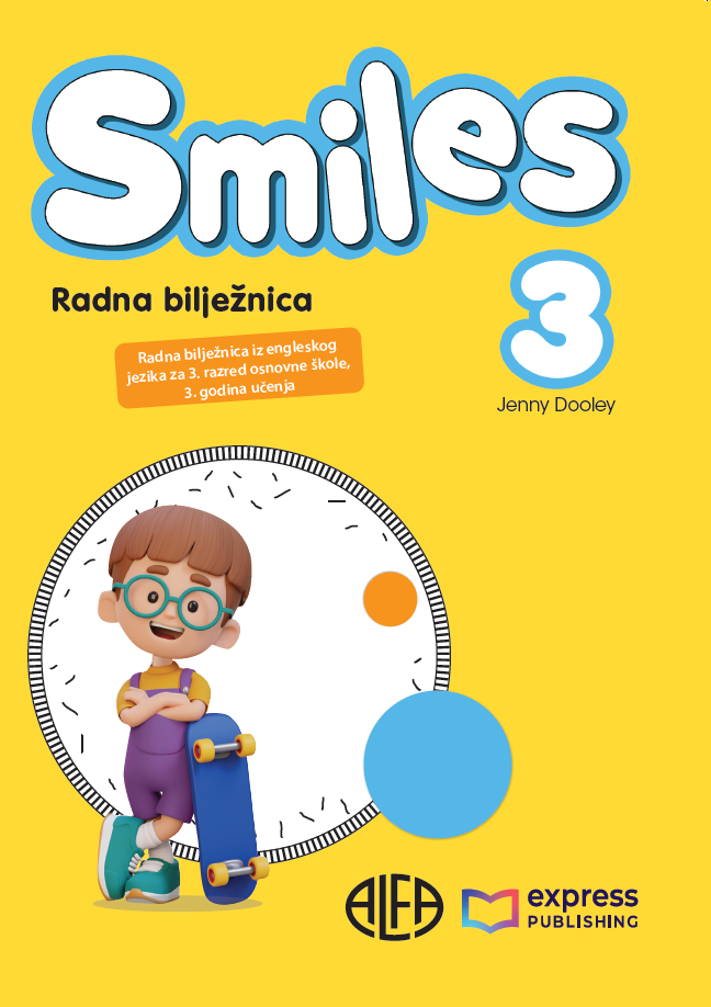 SMILES 3 RADNA BILJEŽNICA IZ ENGLESKOG JEZIKA ZA 3.RAZRED NOVO