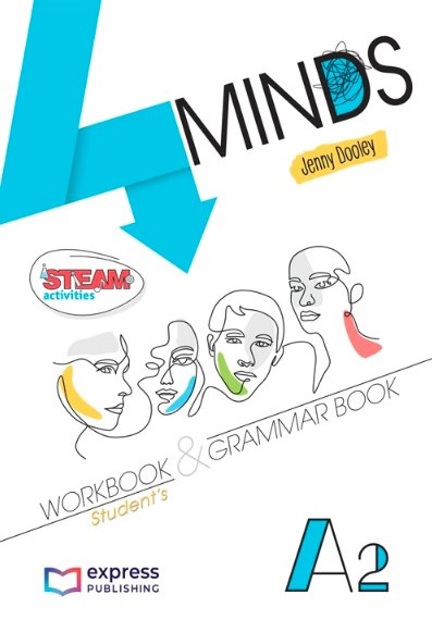 4 MINDS A2 WORKBOOK & GRAMMAR BOOK STUDENT'S (WITH DIGIBOOK APP.