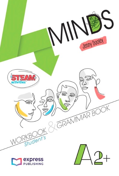 4 MINDS A2 WORKBOOK & GRAMMAR BOOK STUDENT'S (WITH DIGIBOOK APP.