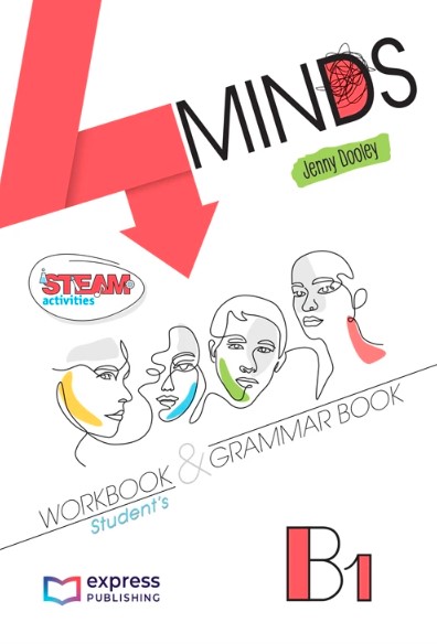 4 MINDS B1 WORKBOOK & GRAMMAR BOOK STUDENT'S (WITH DIGIBOOK APP.) (INTERNATIONAL