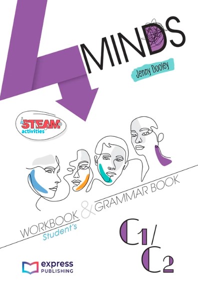 4 MINDS C1/C2 WORKBOOK&GRAMMAR BOO STUDENT'S(WITH APP)INT.