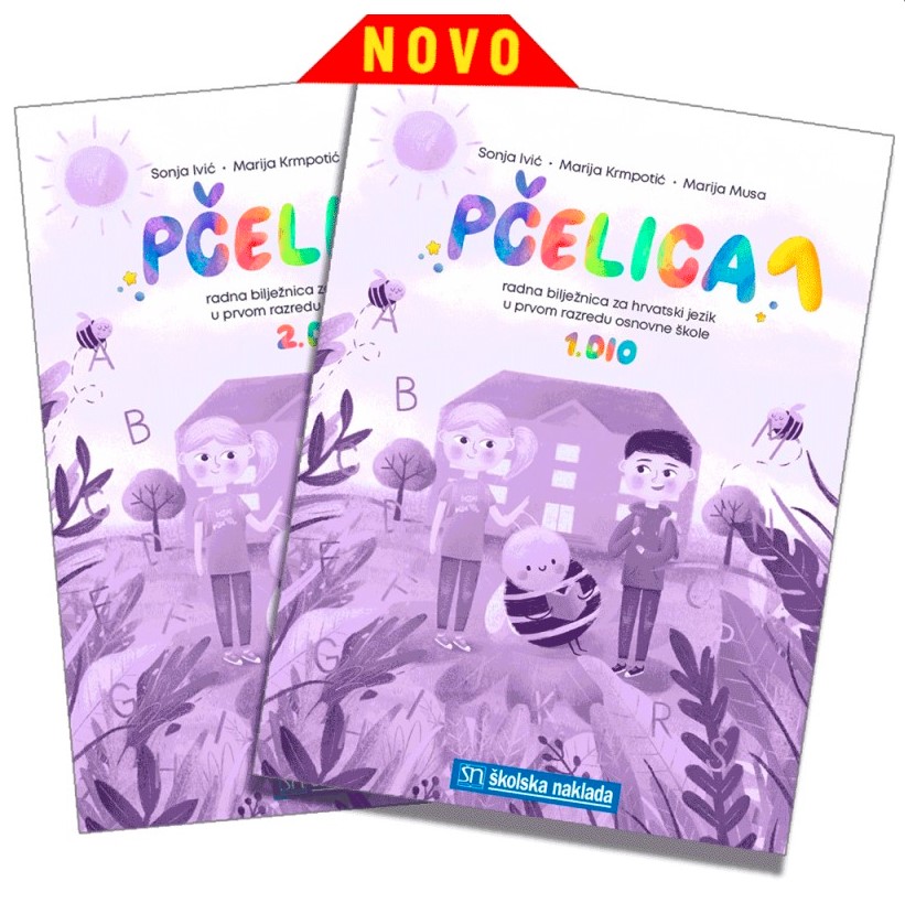 PČELICA 1 - RADNA BILJEŽNICA ZA HRVATSKI JEZIK